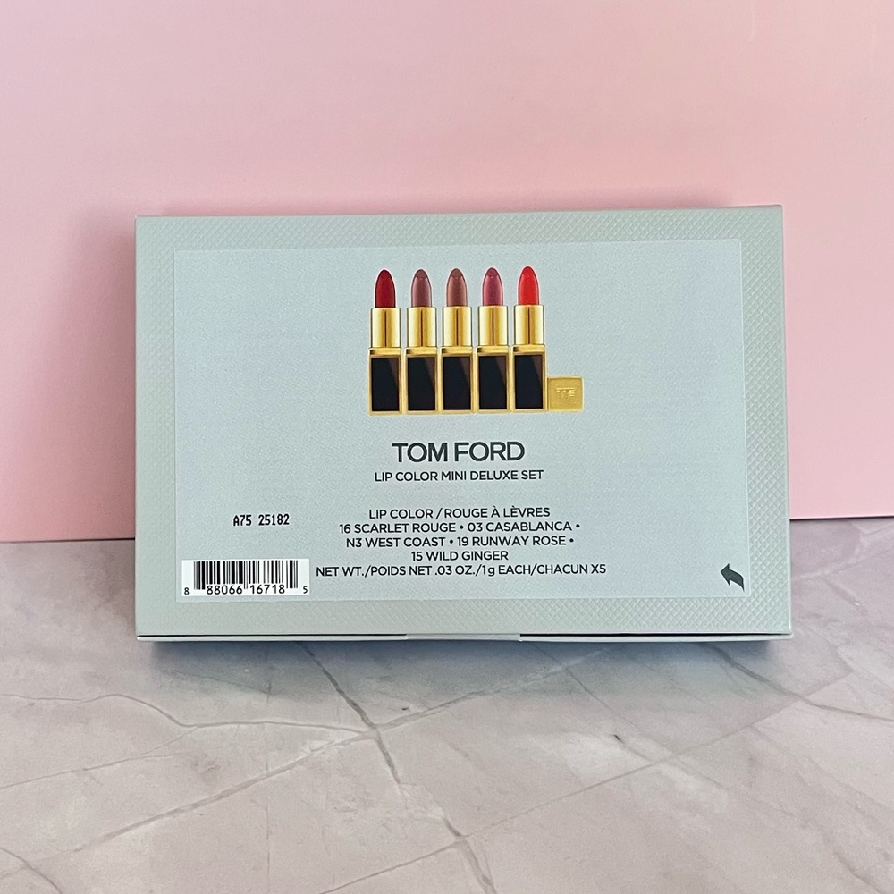Tom Ford lip color mini deluxe set